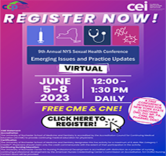 REGISTER NOW! 9th Annual NYS Sexual Health Conference: Emerging Issues and Practice Updates